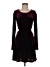 BCBGeneration Solid Burgundy Cocktail Dress Size M - photo 1