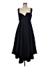 Unbranded Solid Black Cocktail Dress Size M - photo 1