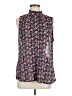 Maison d' Amelie 100% Polyester Floral Black Sleeveless Blouse Size M - photo 1