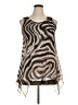 Papillon 100% Polyester Brown Sleeveless Blouse Size XL - photo 1