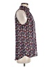Maison d' Amelie 100% Polyester Floral Black Sleeveless Blouse Size M - photo 4