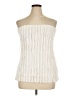 Dots 100% Polyester Ivory Tube Top Size XL - photo 1