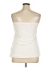 Dots 100% Polyester Ivory Tube Top Size XL - photo 2