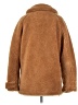 Topshop 100% Polyester Brown Faux Fur Jacket Size 4 - photo 2