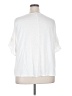 AB Studio White Short Sleeve Top Size 3X - photo 2
