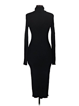 black dress neiman marcus Victor Costa for Neiman Marcus Vintage Lace Pattern Midi Length Black Dress Party Cocktail M