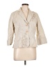 Coldwater Creek 100% Polyester Ivory Tan Blazer Size 12 - photo 1