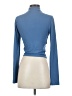 Moa Moa Blue Long Sleeve Top Size S - photo 2