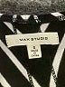 Max Studio Stripes Black Casual Dress Size S - photo 7