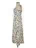 Lulus 100% Polyester Animal Print Ivory Casual Dress Size S - photo 5