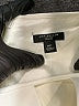 Ann Taylor 100% Polyester Color Block White Casual Dress Size 6 Petite - photo 7