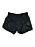 Athleta 100% Polyester Metallic Black Athletic Shorts Size M - photo 2