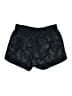 Athleta 100% Polyester Metallic Black Athletic Shorts Size M - photo 1