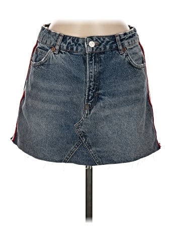 Topshop Denim Skirt (view 1)