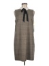 CeCe Plaid Gray Casual Dress Size 8 - photo 1