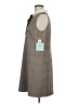 CeCe Plaid Gray Casual Dress Size 8 - photo 5