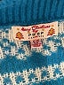 Poof! 100% Polyester Print Blue Pullover Sweater Size M - photo 7