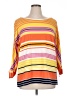 Ruby Rd. Orange 3/4 Sleeve T-Shirt Size XL - photo 1