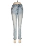 Curve Appeal Solid Blue Jeans Size 6 - photo 1