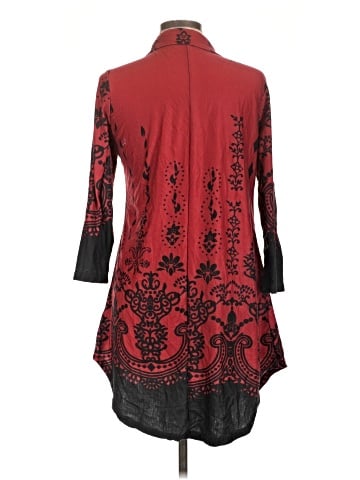 Reborn 3/4 Sleeve Button-Down Shirt (view 2)