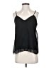 Naif 100% Polyester Black Sleeveless Blouse Size S - photo 1