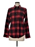 Weatherproof Plaid Red Long Sleeve Button-Down Shirt Size M - photo 1