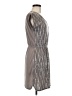 Vanity Metallic Silver Cocktail Dress Size M - photo 4