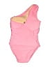 J.Crew Color Block Pink One Piece Swimsuit Size 16 - photo 2