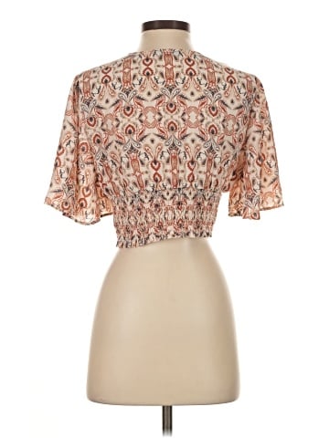 Paper Crane Short Sleeve Blouse (view 2)