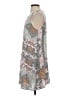 Abbeline 100% Polyester Paisley Gray Casual Dress Size S - photo 5