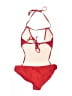 Unbranded Solid Red One Piece Swimsuit Size XXL - photo 2