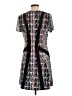 BCBGMAXAZRIA Graphic Black Casual Dress Size L - photo 2