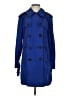 Club Monaco 100% Polyester Blue Coat Size S - photo 1