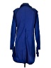 Club Monaco 100% Polyester Blue Coat Size S - photo 2