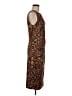 Peruvian Connection Paisley Brown Casual Dress Size M - photo 4