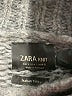 Zara Tweed Gray Turtleneck Sweater Size S - photo 7
