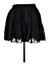 Alice + Olivia 100% Nylon Black Formal Skirt Size L (estimated) - photo 1