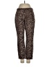 Boston Proper Animal Print Brown Jeggings Size 2 - photo 1