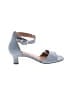 Array 100% Leather Blue Sandals Size 8 - photo 1