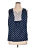 St. John's Bay Blue Tank Top Size 1X - photo 1