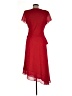 DressBarn 100% Polyester Red Cocktail Dress Size 6 - photo 2