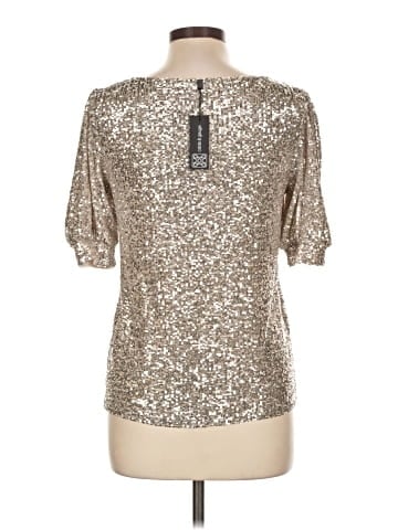 Cable & Gauge Short Sleeve Top (view 2)
