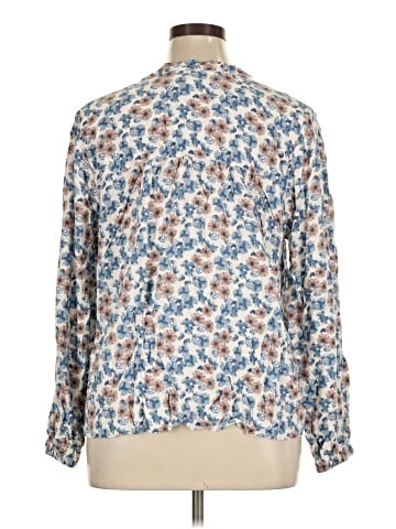 D&Co. Long Sleeve Blouse (view 2)
