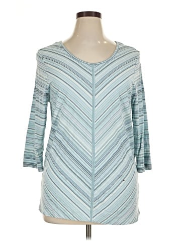 Cj Banks 3/4 Sleeve Top (view 1)