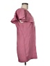 BCBGeneration Solid Pink Casual Dress Size M - photo 4