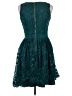 Gabby Skye 100% Polyester Teal Formal Skirt Size 6 - photo 2