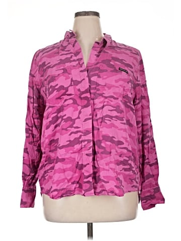 CALVIN KLEIN JEANS Long Sleeve Blouse (view 1)