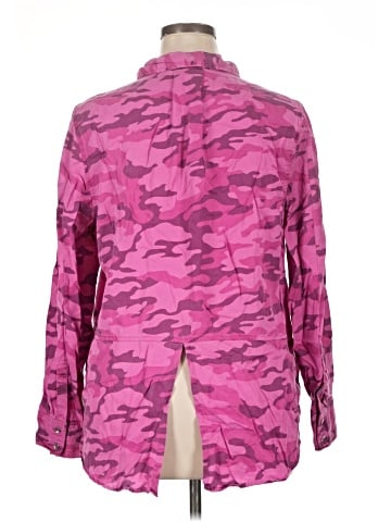 CALVIN KLEIN JEANS Long Sleeve Blouse (view 2)