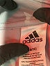 Adidas 100% Polyester Stripes Gray Track Jacket Size 18 - 20 - photo 3