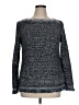 Ann Taylor Tweed Blue Pullover Sweater Size XL - photo 1